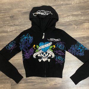 Ed Hardy By Christian Audigier Crop Top 